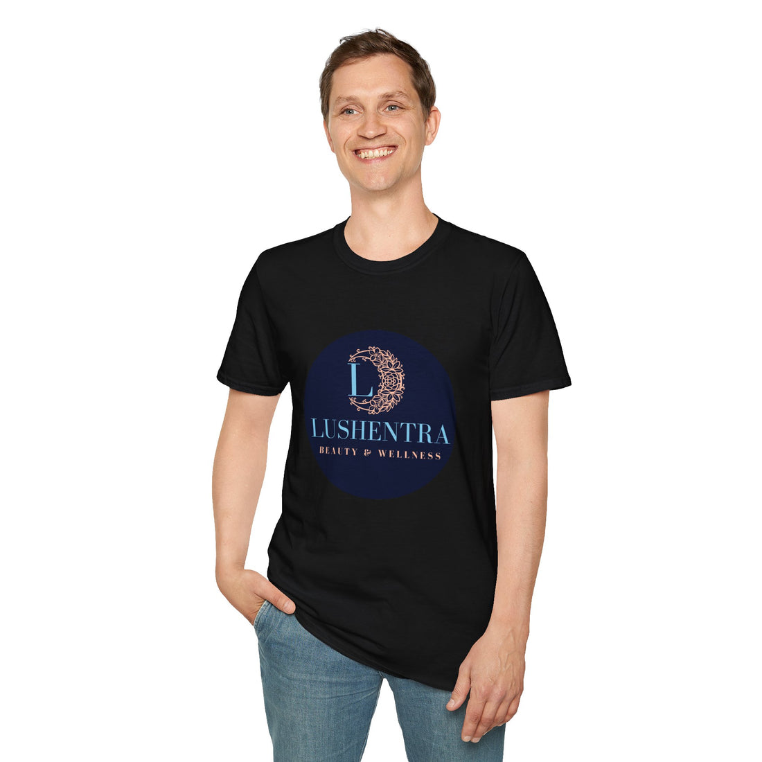 Logo Tee — Lushentra Beauty & Wellness Graphic Shirt