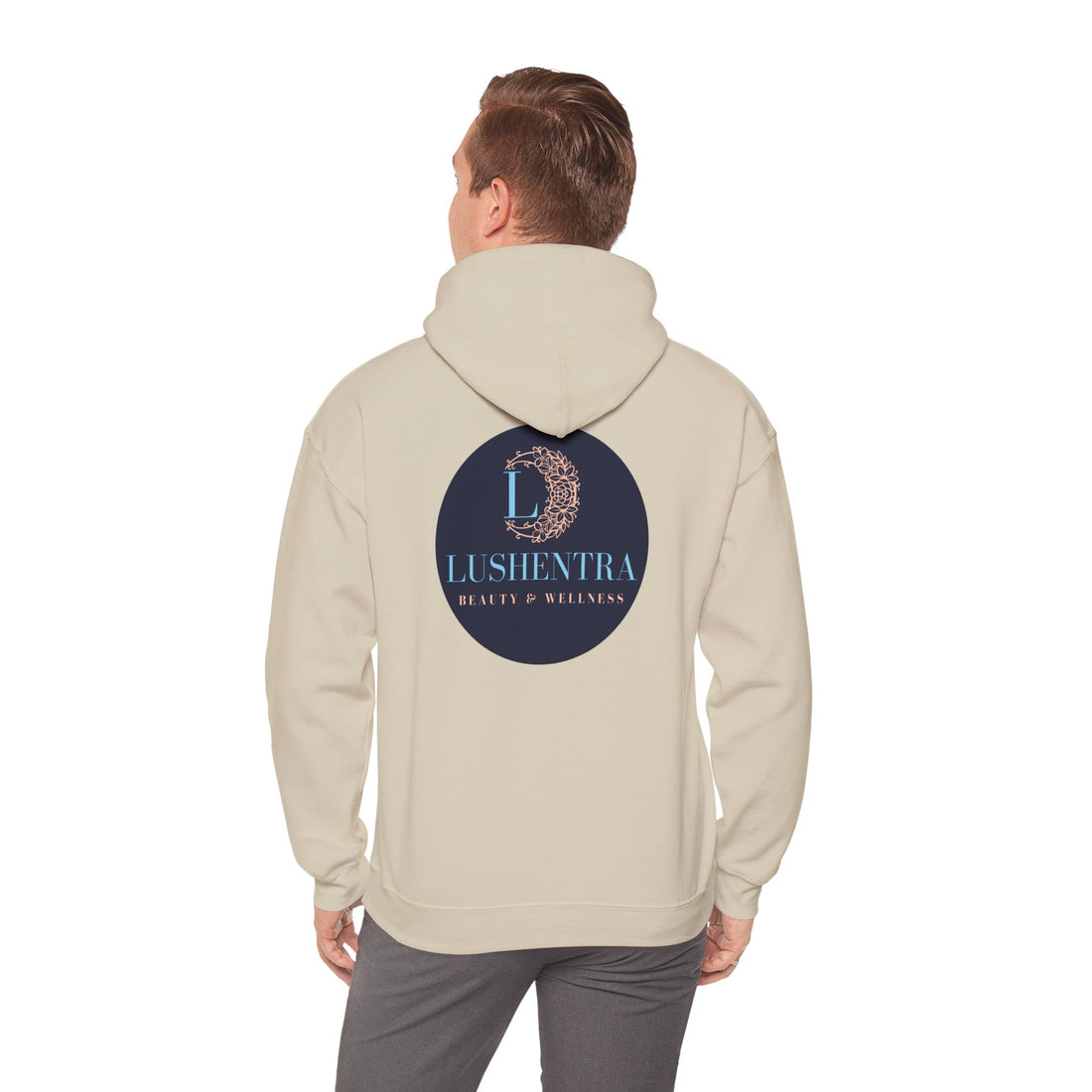 Hoodie — Lushentra Beauty & Skincare Logo Pullover