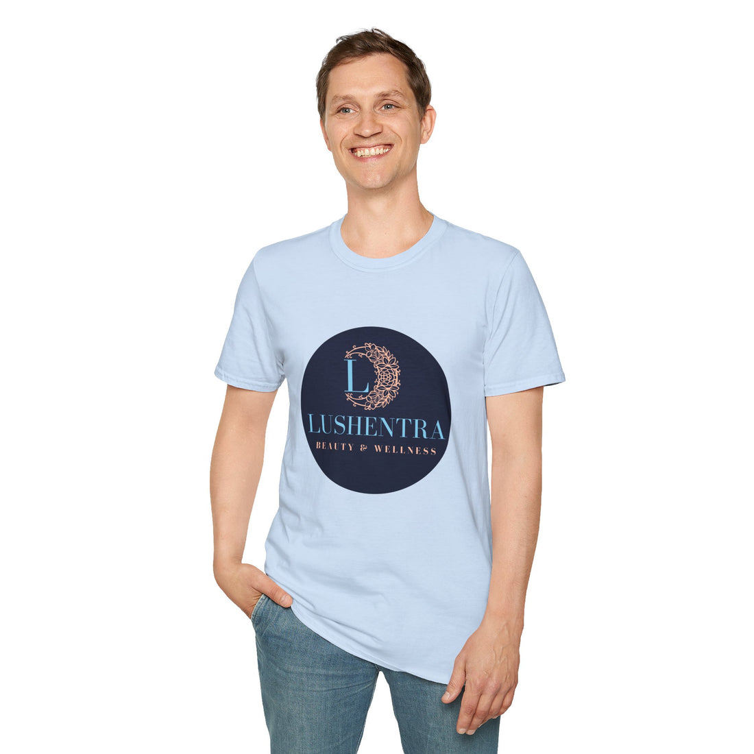 Logo Tee — Lushentra Beauty & Wellness Graphic Shirt