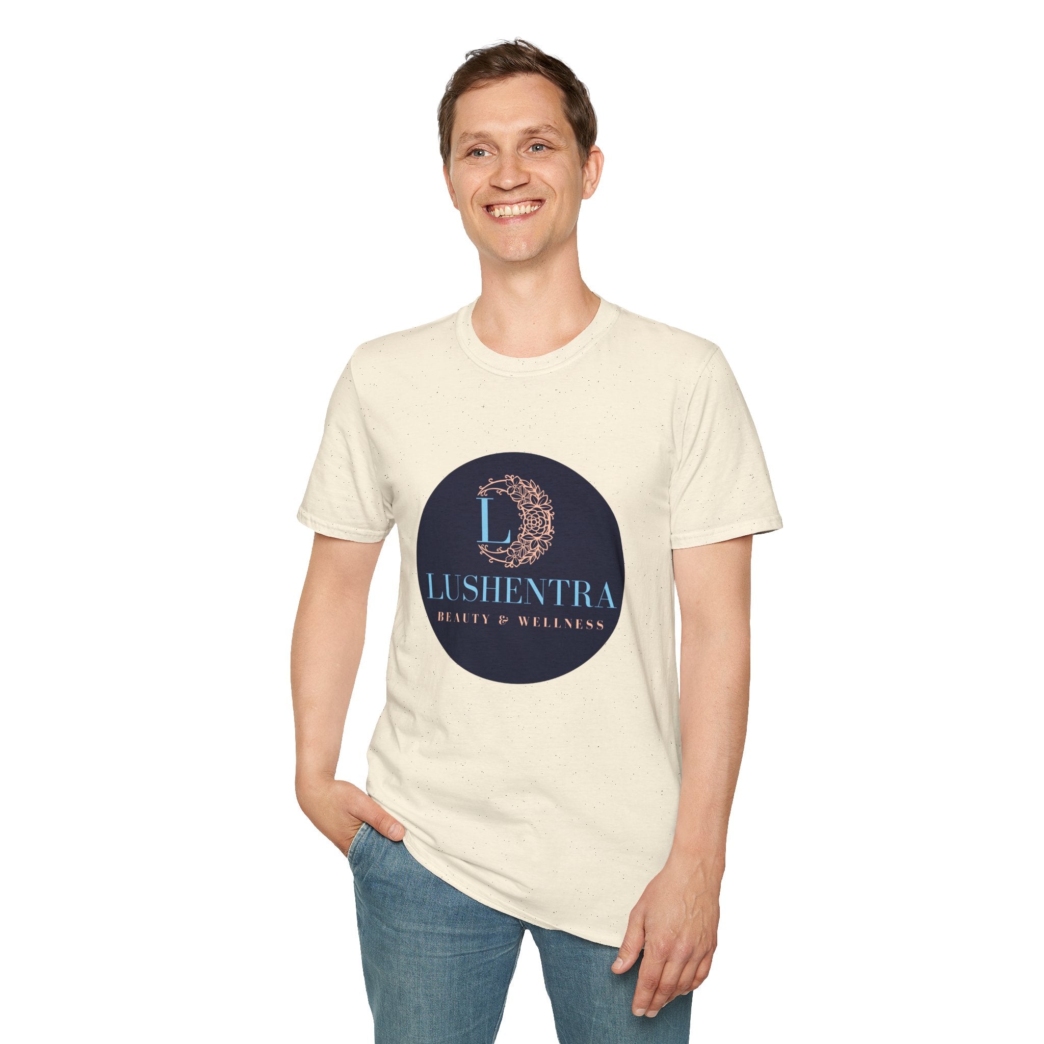 Logo Tee — Lushentra Beauty & Wellness Graphic Shirt