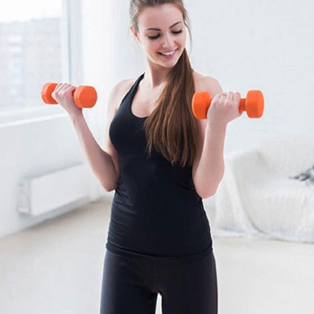 Hexagonal Dumbbell Home Fitness Arm Slimming Strength Training Weights