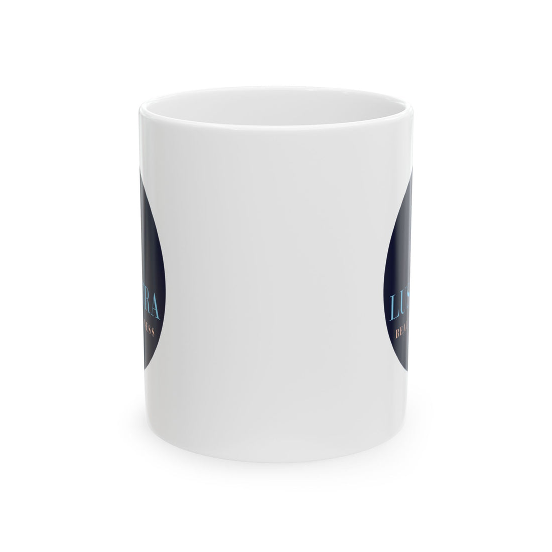 Ceramic Mug — LUSHENTRA Logo Coffee Cup (11oz, 15oz)