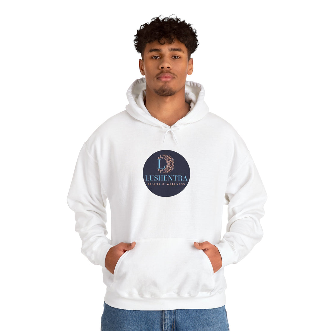 Hoodie — Lushentra Beauty & Skincare Logo Pullover