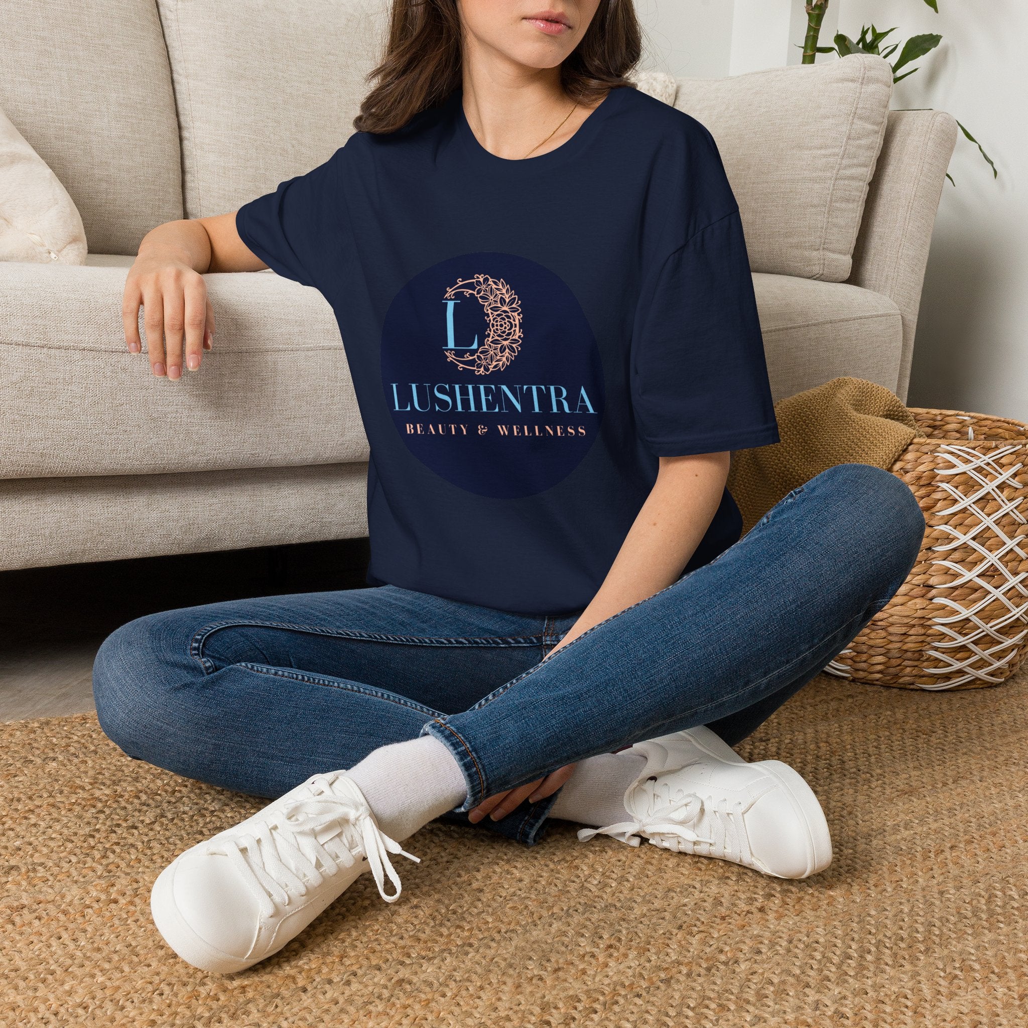 Logo Tee — Lushentra Beauty & Wellness Graphic Shirt