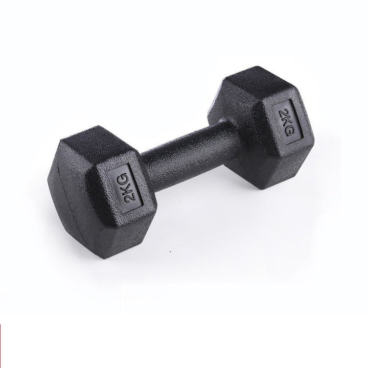 Rubber Coated Dumbbells Arm Muscle Training Home Fitness Equipment Set