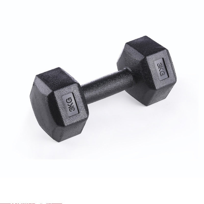 Rubber Coated Dumbbells Arm Muscle Training Home Fitness Equipment Set