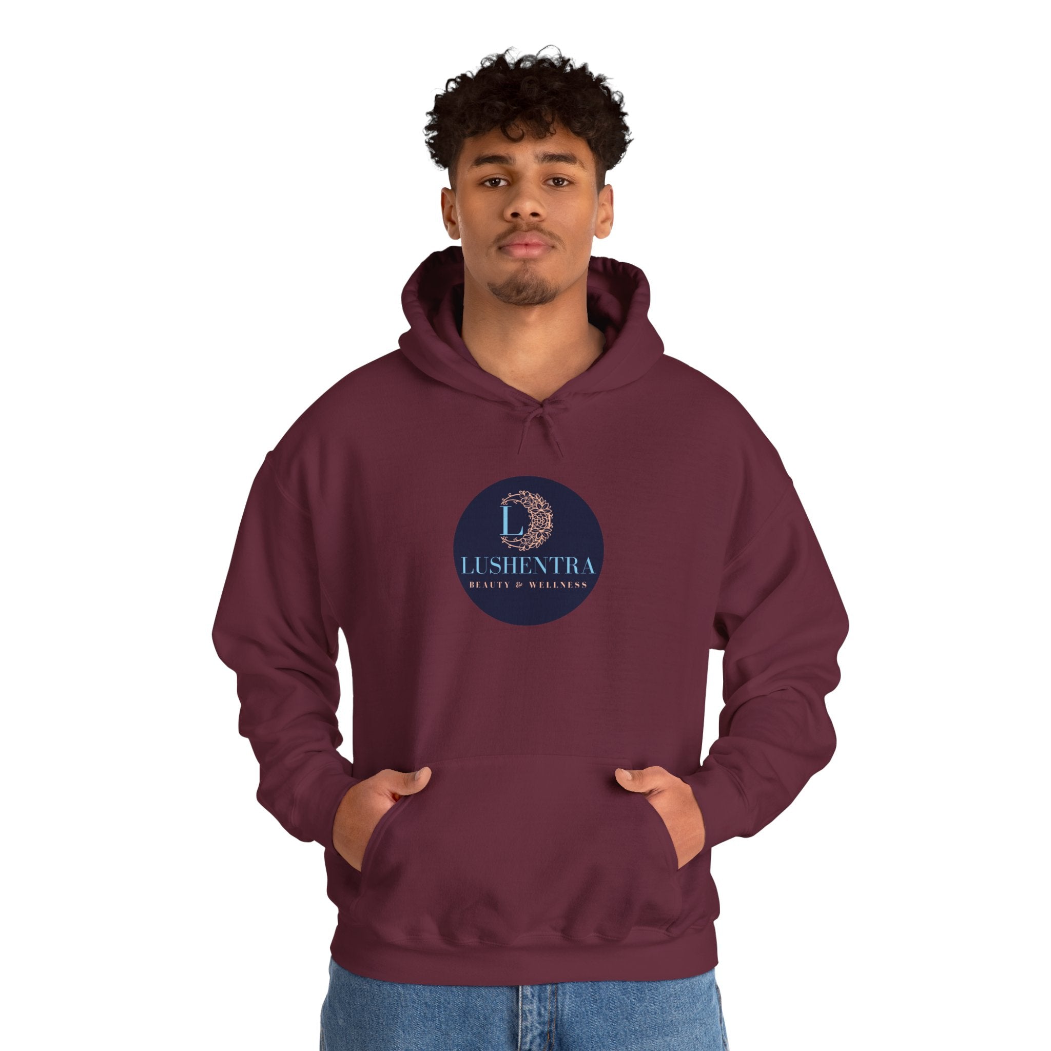 Hoodie — Lushentra Beauty & Skincare Logo Pullover