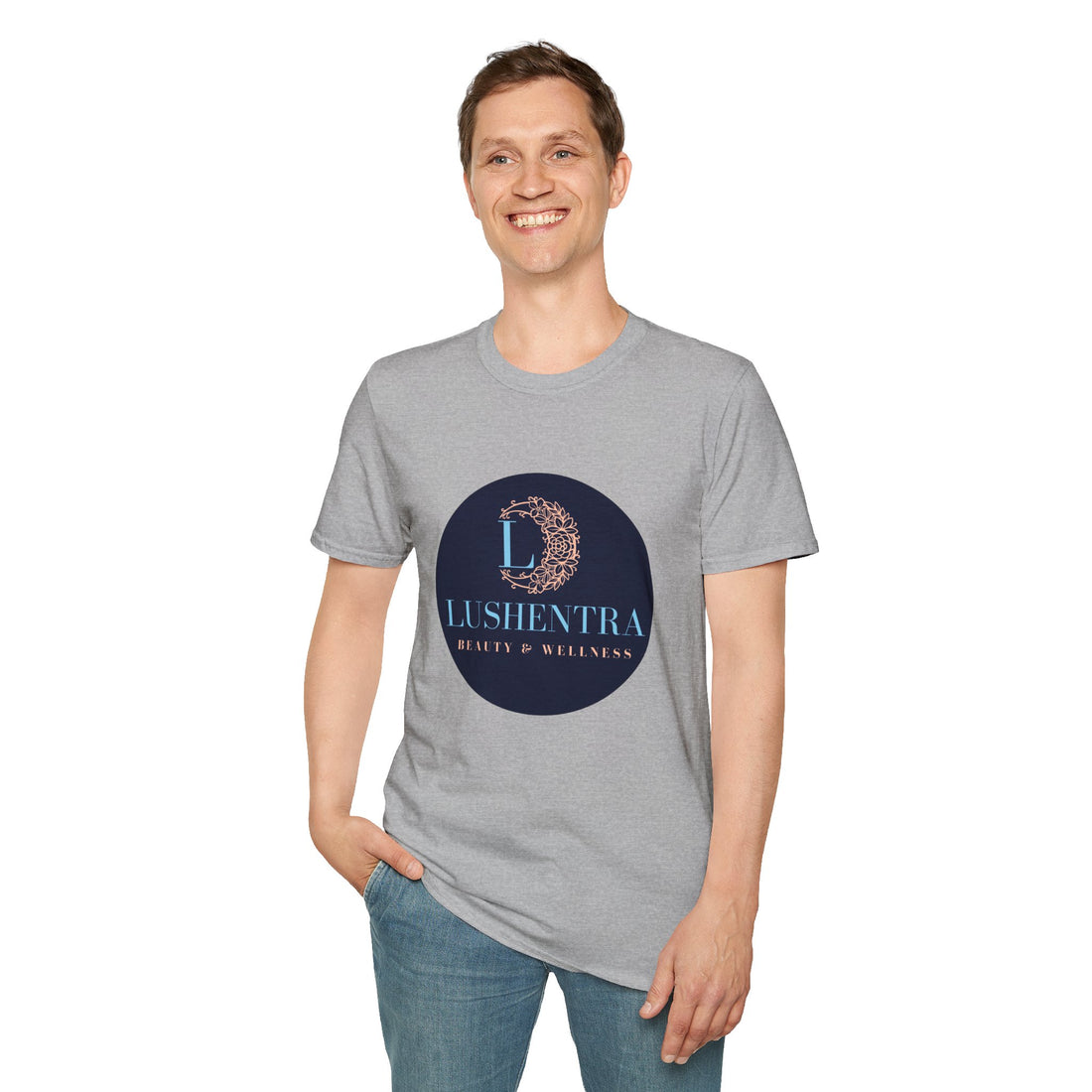 Logo Tee — Lushentra Beauty & Wellness Graphic Shirt