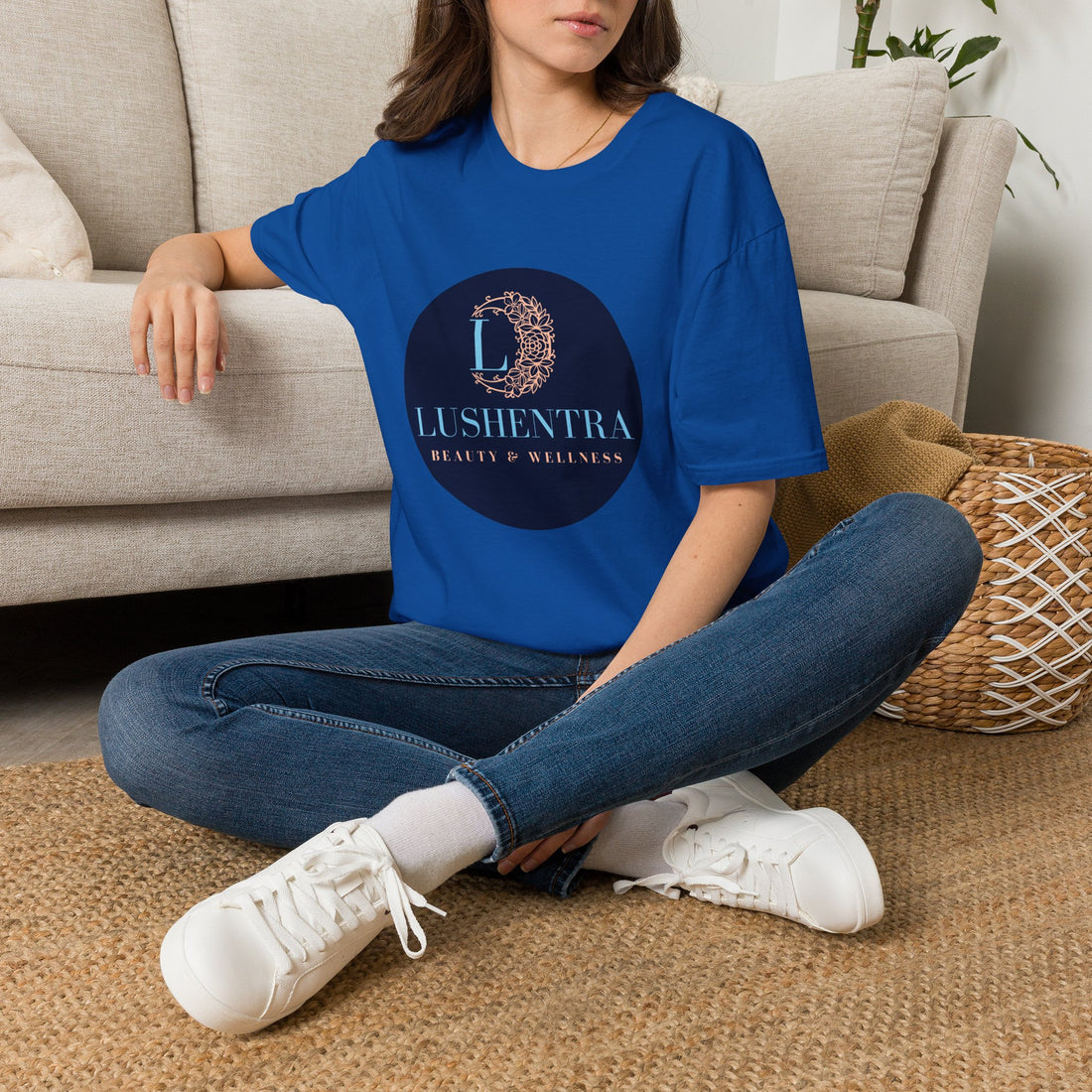 Logo Tee — Lushentra Beauty & Wellness Graphic Shirt