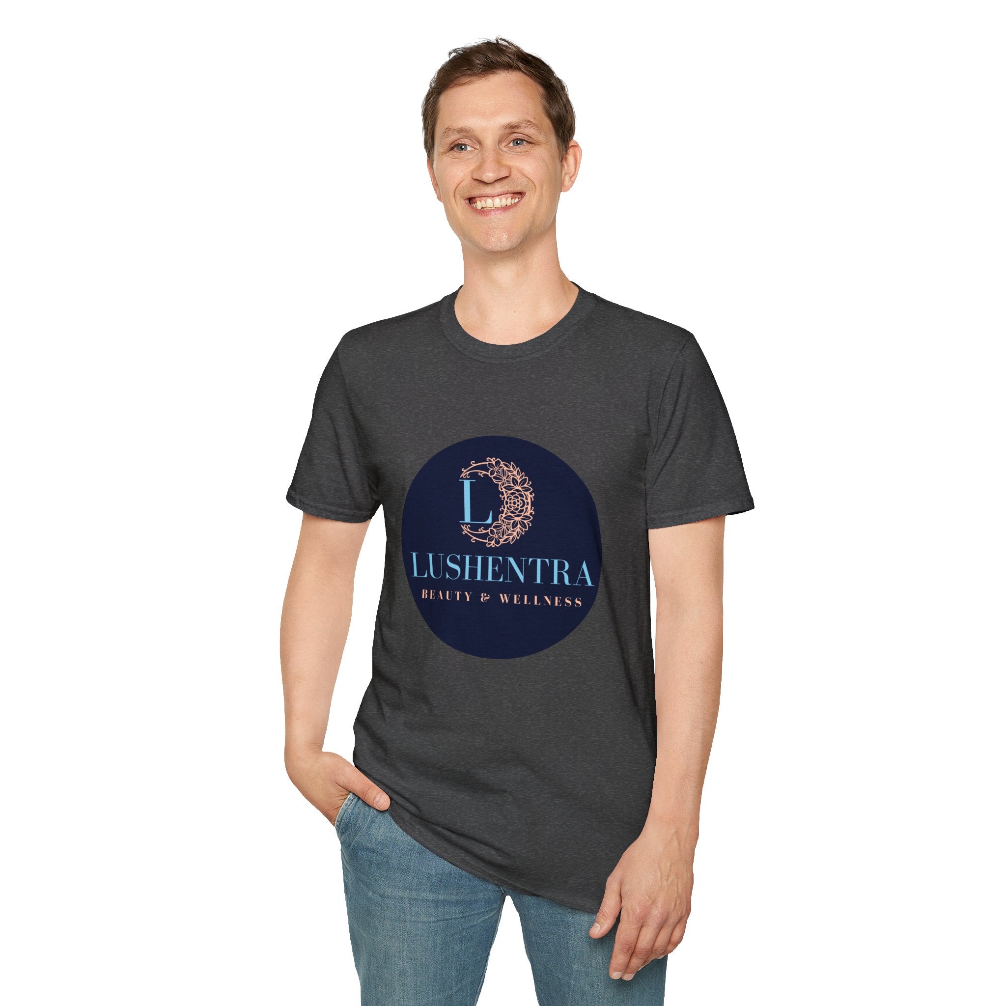 Logo Tee — Lushentra Beauty & Wellness Graphic Shirt