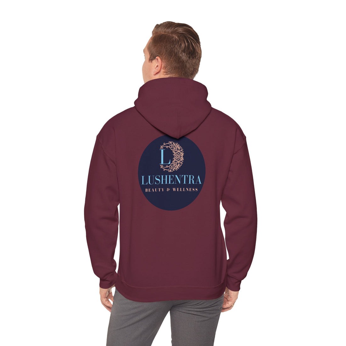 Hoodie — Lushentra Beauty & Skincare Logo Pullover