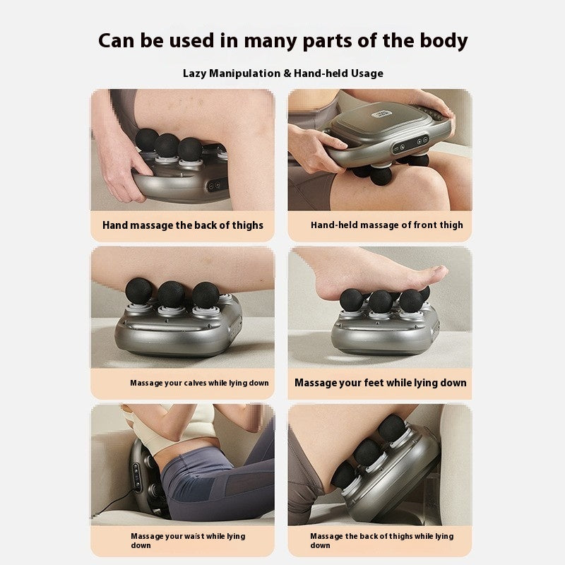 Six Head Massage Gun Deep Tissue Muscle Relaxation Massager