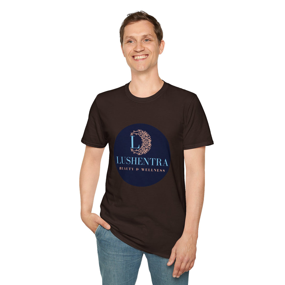 Logo Tee — Lushentra Beauty & Wellness Graphic Shirt