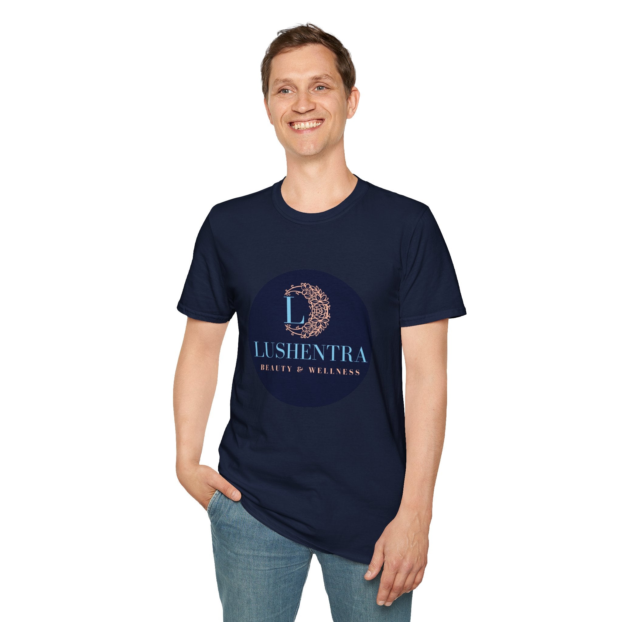 Logo Tee — Lushentra Beauty & Wellness Graphic Shirt