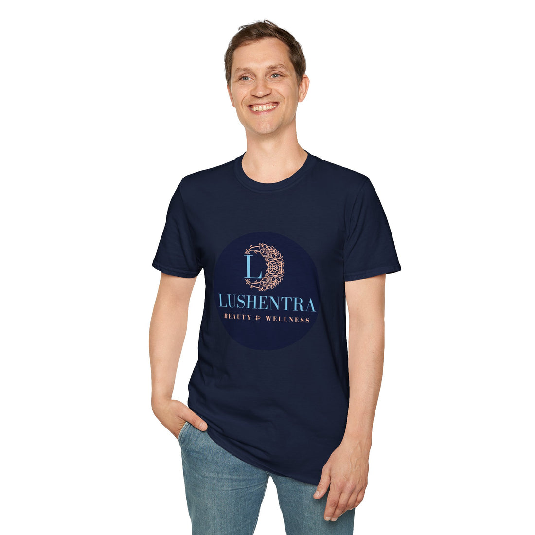 Logo Tee — Lushentra Beauty & Wellness Graphic Shirt