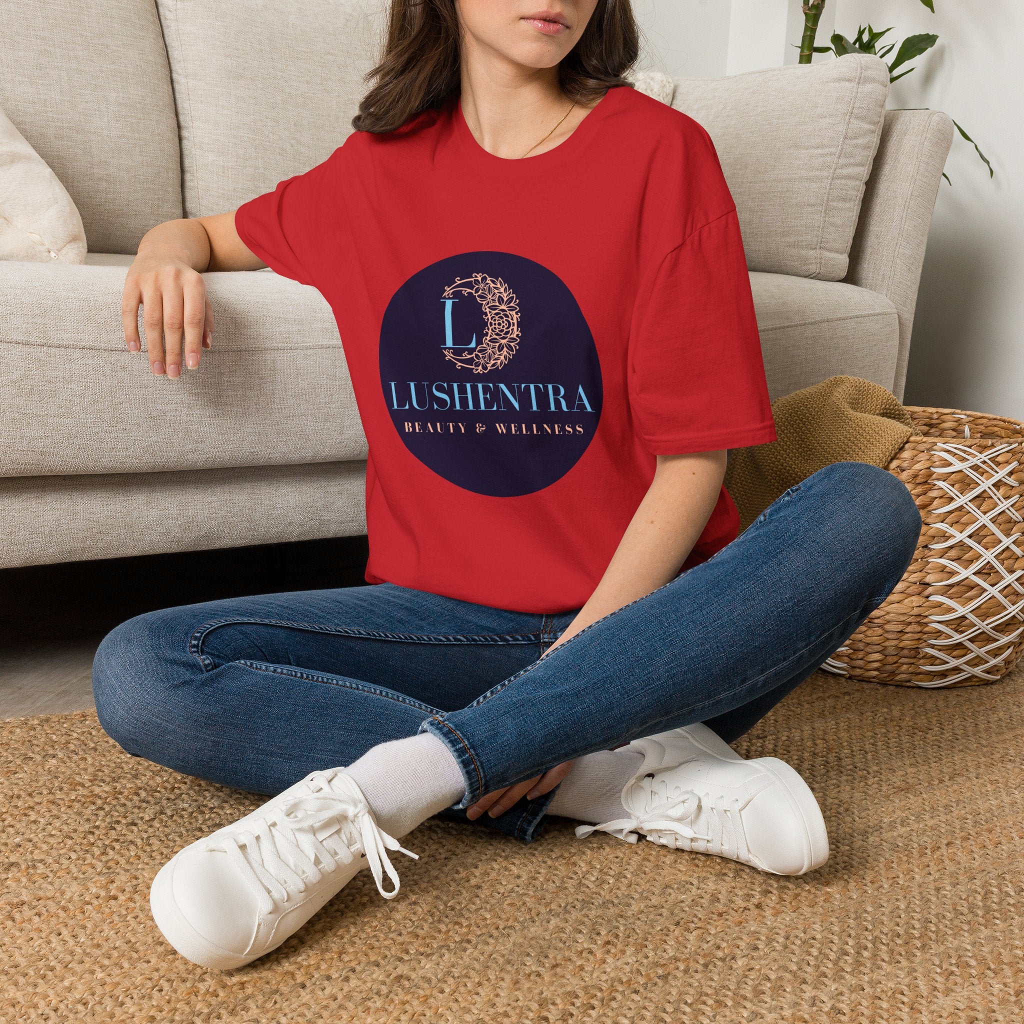 Logo Tee — Lushentra Beauty & Wellness Graphic Shirt