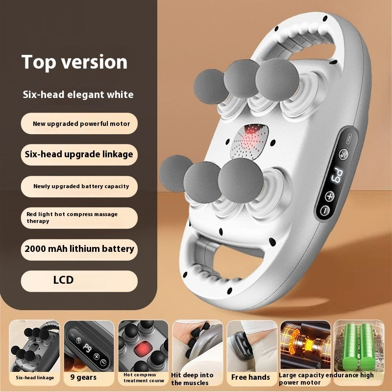 Six Head Massage Gun Deep Tissue Muscle Relaxation Massager