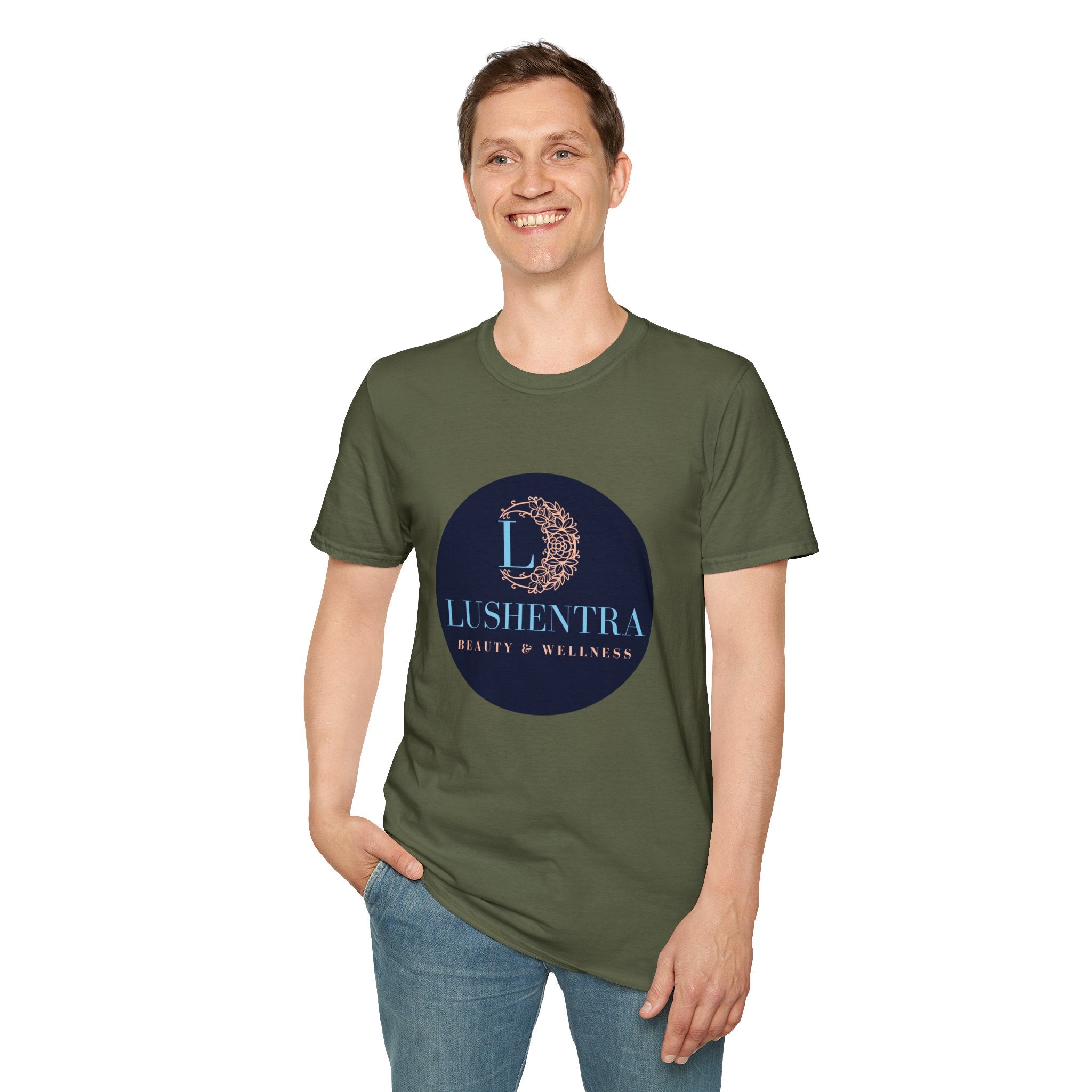 Logo Tee — Lushentra Beauty & Wellness Graphic Shirt