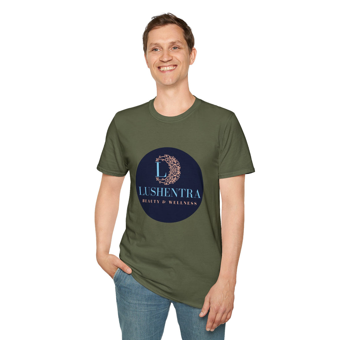 Logo Tee — Lushentra Beauty & Wellness Graphic Shirt