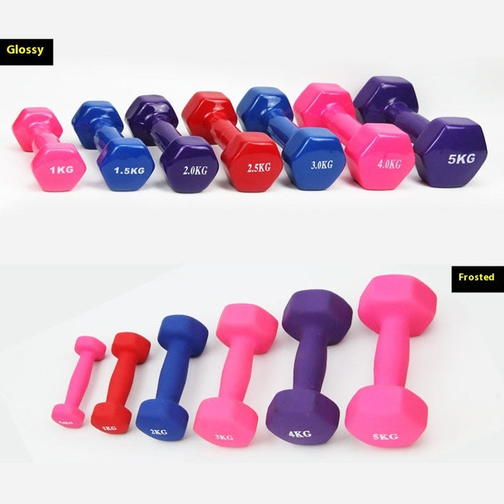 Hexagonal Dumbbell Home Fitness Arm Slimming Strength Training Weights