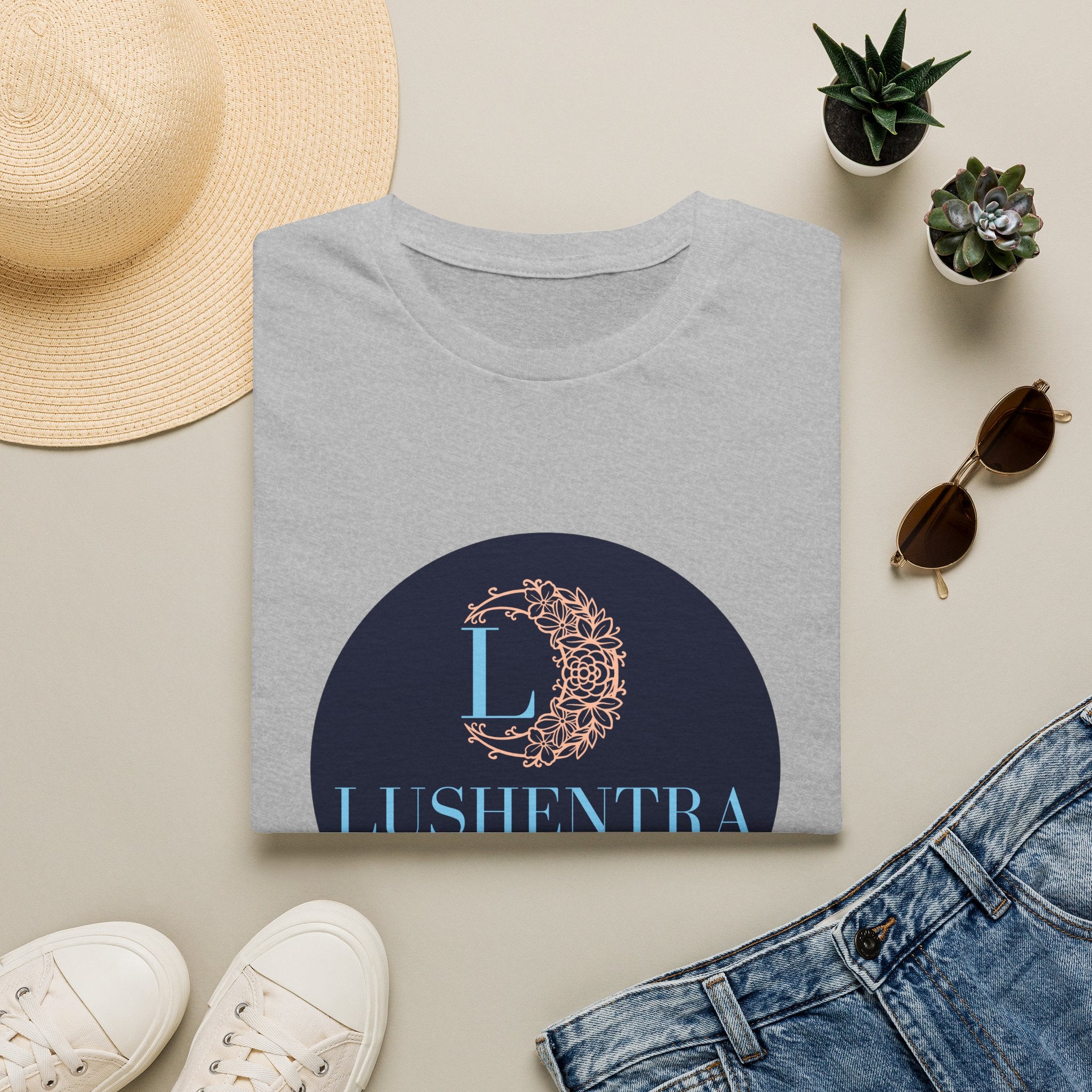 Logo Tee — Lushentra Beauty & Wellness Graphic Shirt
