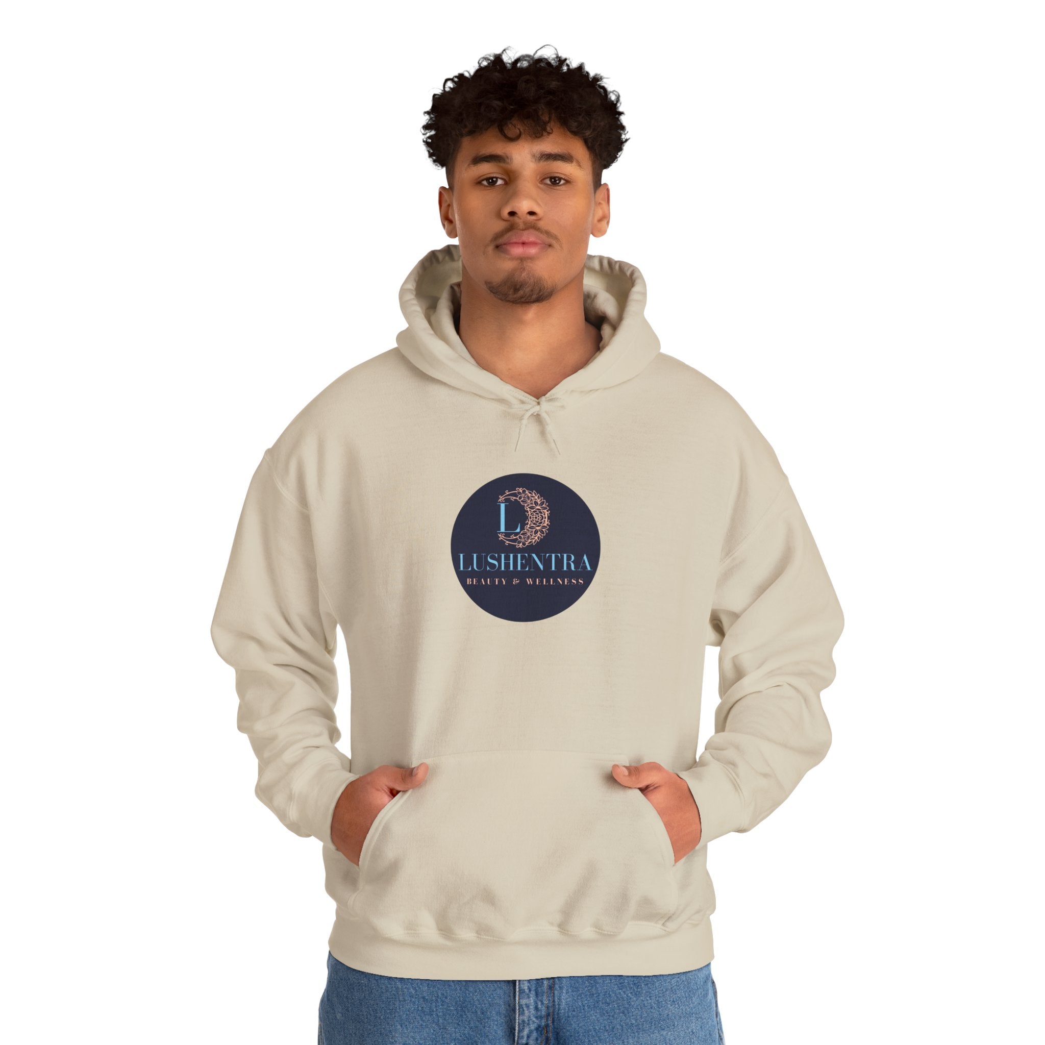 Hoodie — Lushentra Beauty & Skincare Logo Pullover