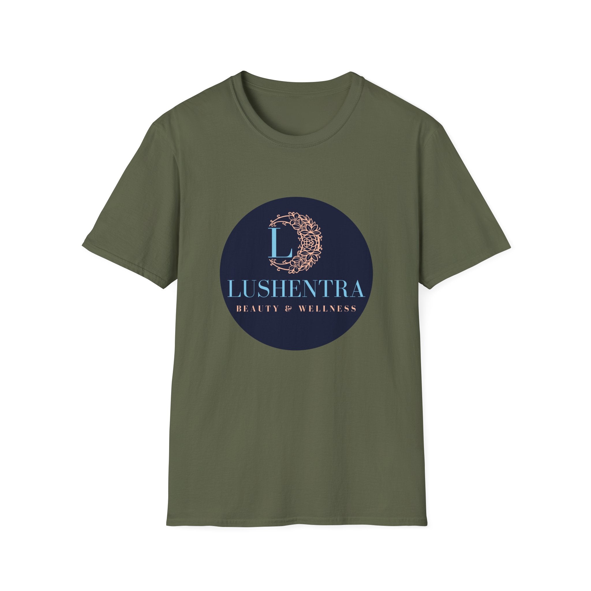 Logo Tee — Lushentra Beauty & Wellness Graphic Shirt