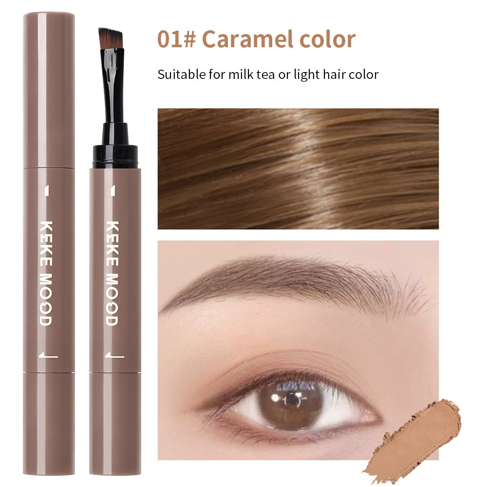 Waterproof Brow Dye Pencil Brown Grey Long Lasting Natural Finish