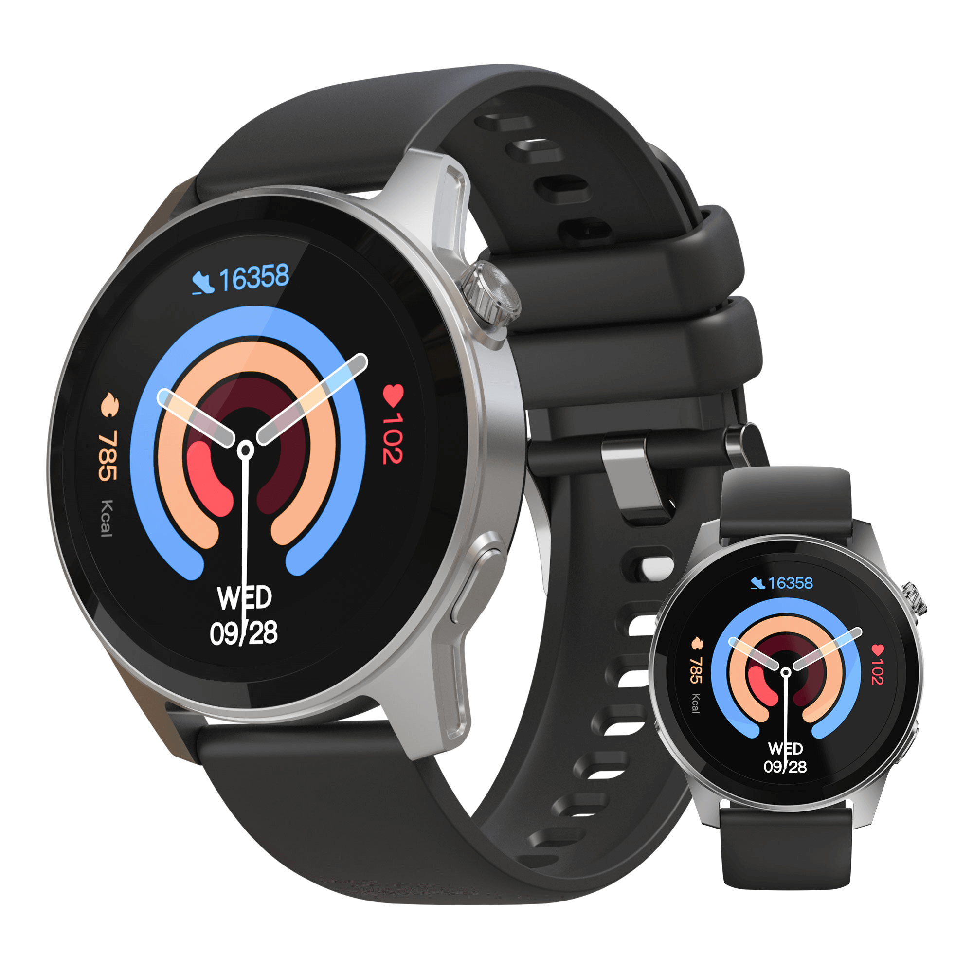 HyperGear SmartWatch Fitness Tracker Heart Rate Sleep Monitor Activity