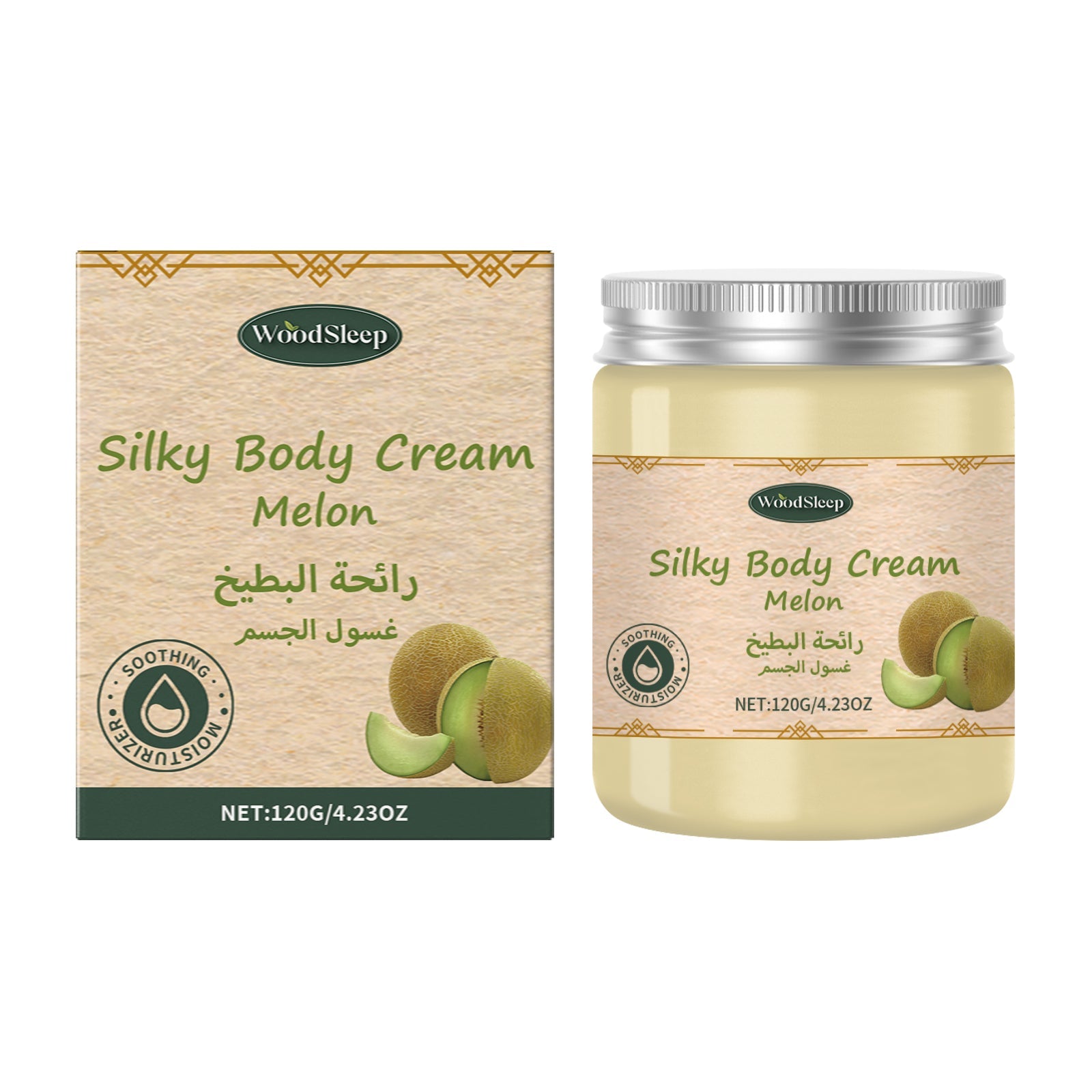 Cantaloupe Moisturizing Cream Smooth Baby Soft Skin Autumn Winter Care