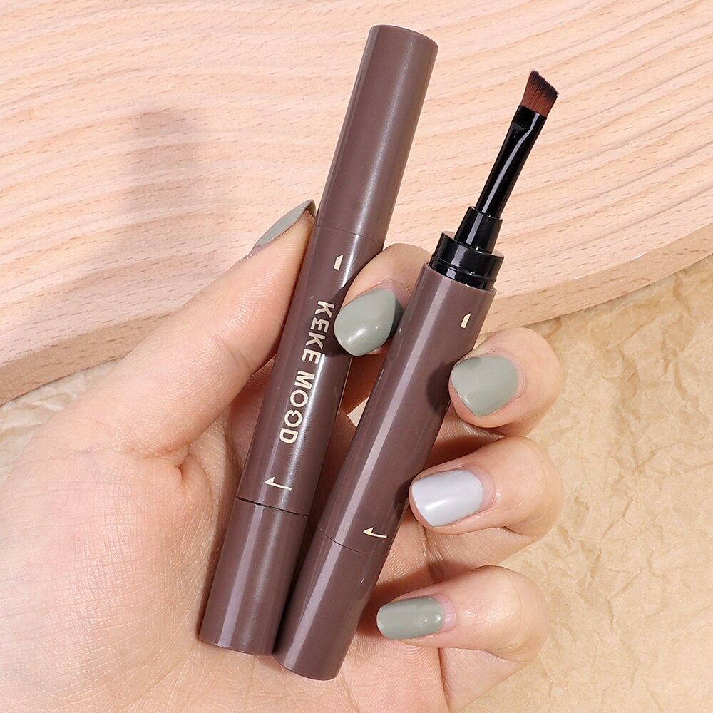 Waterproof Brow Dye Pencil Brown Grey Long Lasting Natural Finish