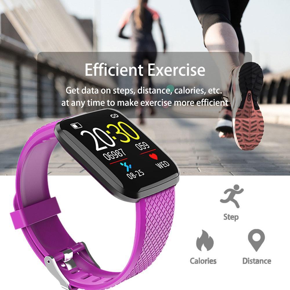 Sport Smart Watch Blood Pressure Heart Rate IP67 Fitness Tracker