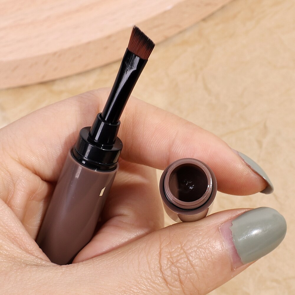 Waterproof Brow Dye Pencil Brown Grey Long Lasting Natural Finish