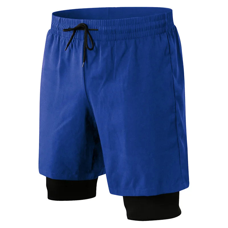 Men’s 4 Way Stretch Sports Shorts Black Activewear With Pockets