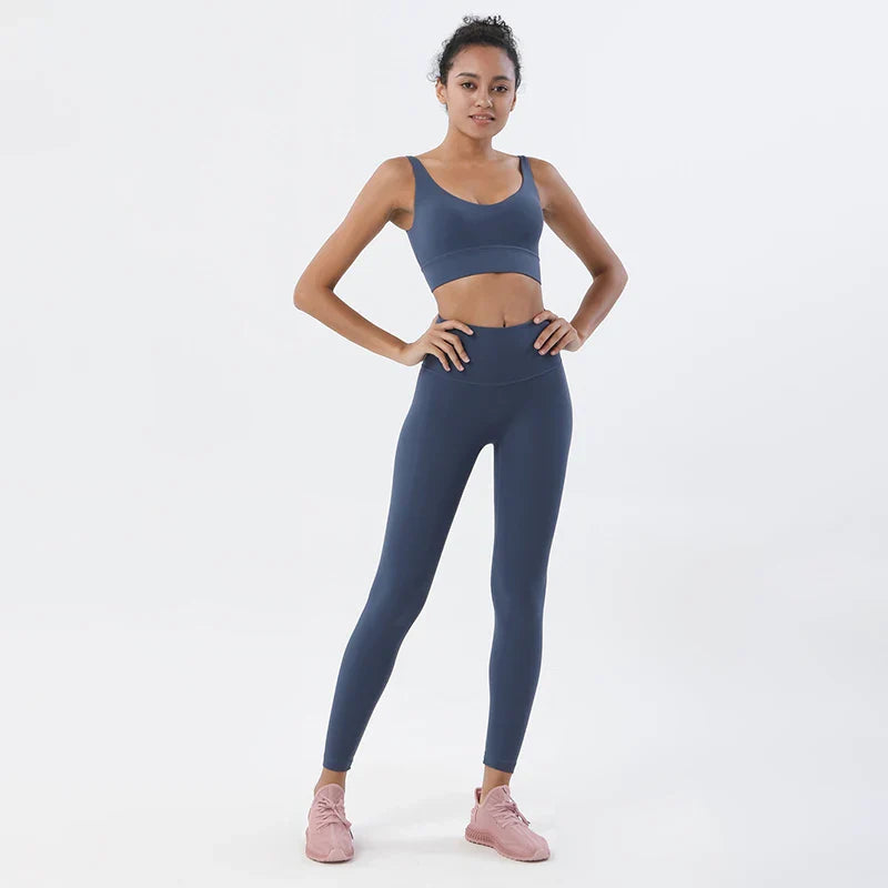 Women’s Activewear Set Comfortable Workout Yoga Gym Fitness Outfit