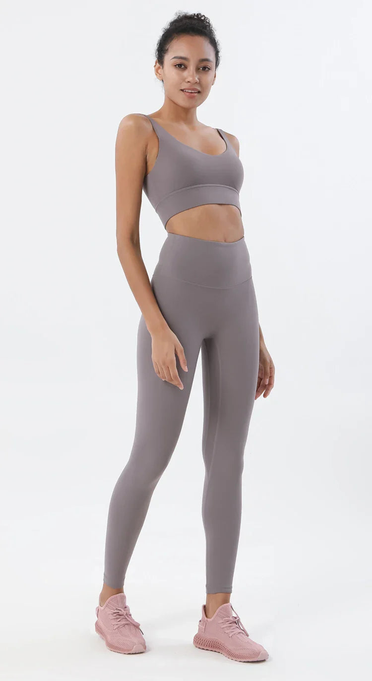 Women’s Activewear Set Comfortable Workout Yoga Gym Fitness Outfit