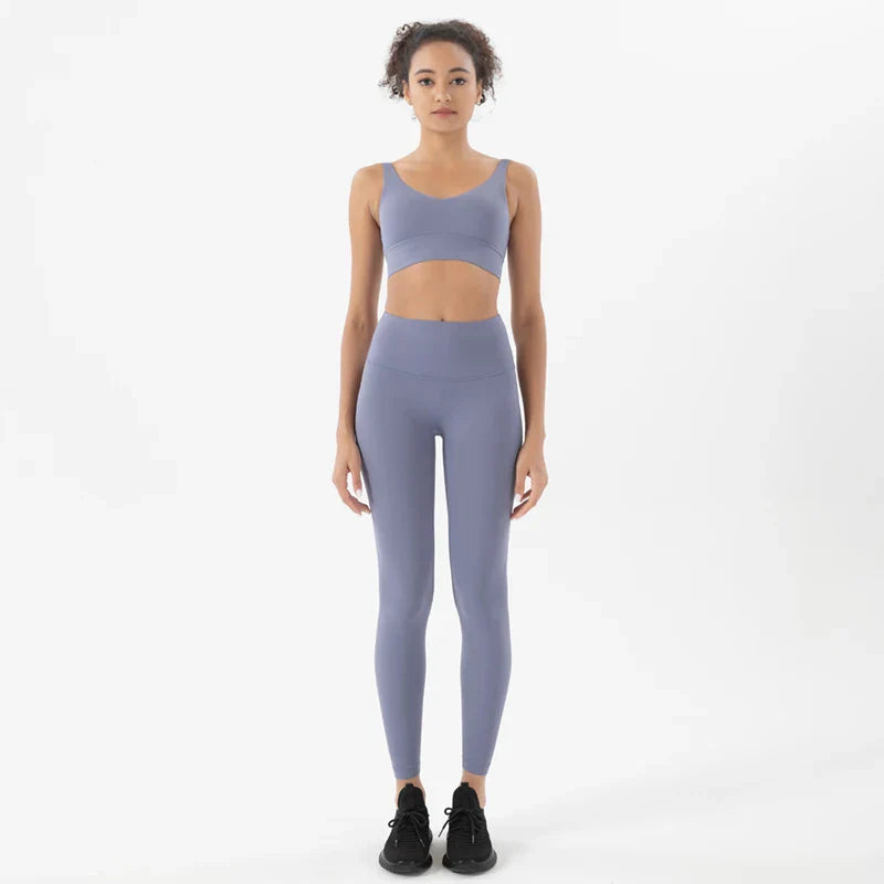Women’s Activewear Set Comfortable Workout Yoga Gym Fitness Outfit