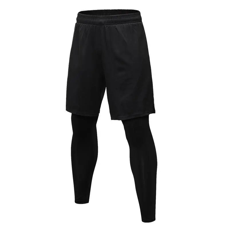 Men’s Compression Tights Fitness Training Performance Workout Leggings