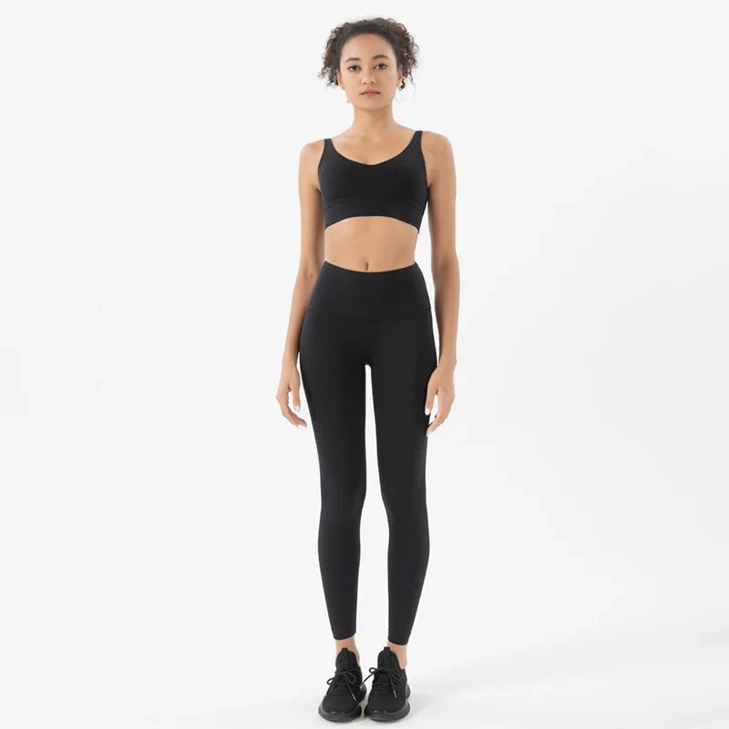 Women’s Activewear Set Comfortable Workout Yoga Gym Fitness Outfit