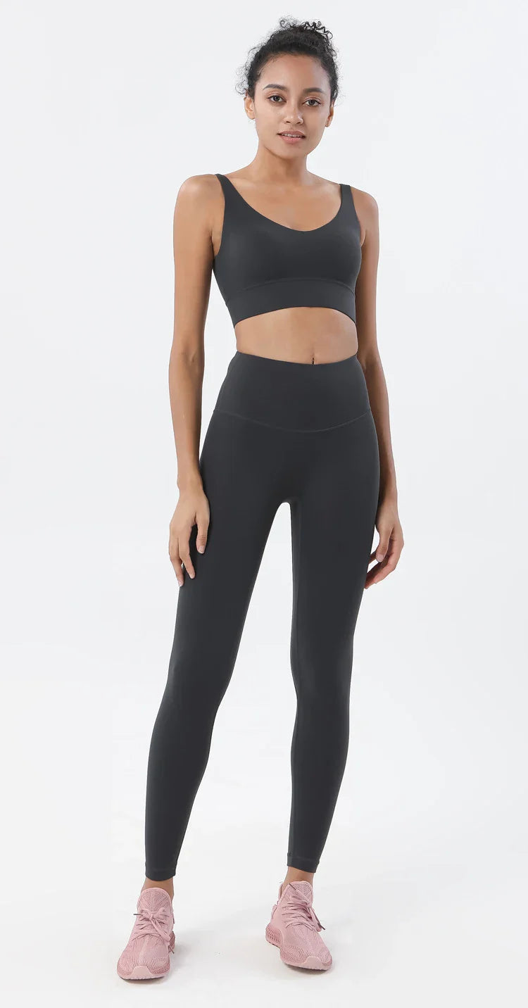 Women’s Activewear Set Comfortable Workout Yoga Gym Fitness Outfit
