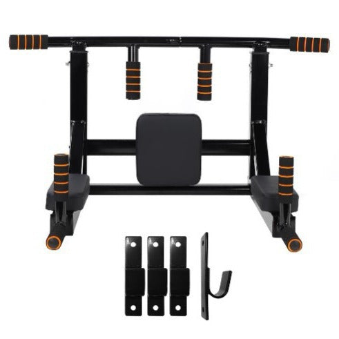 Wall Mounted Sandbag Rack Pull Up Bars Indoor Outdoor Fitness