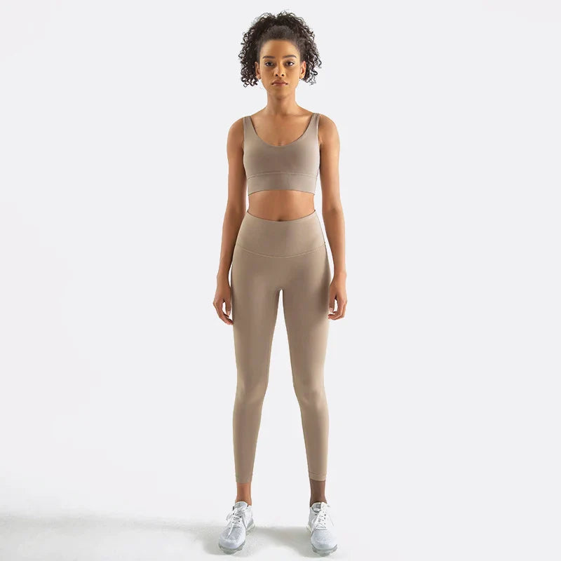 Women’s Activewear Set Comfortable Workout Yoga Gym Fitness Outfit