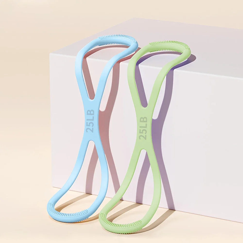 Figure 8 Resistance Band Yoga Stretch Band Home Workout Fitness