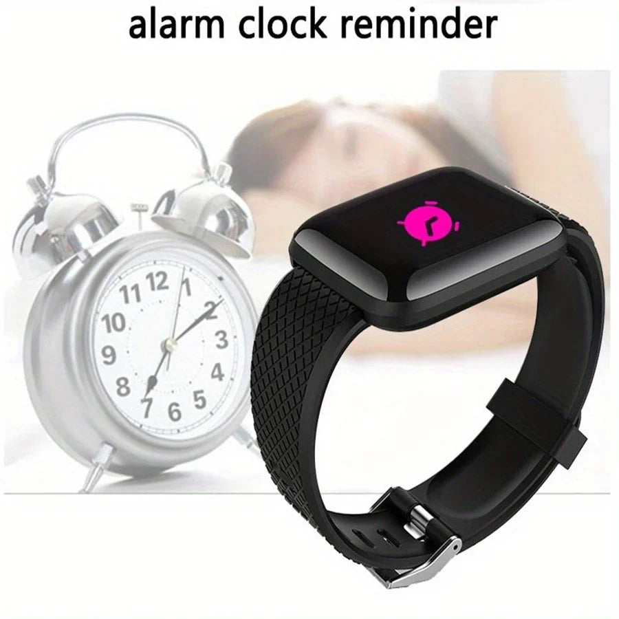 Smart Watch Men Women Message Fitness Heart Rate Monitor Bracelet