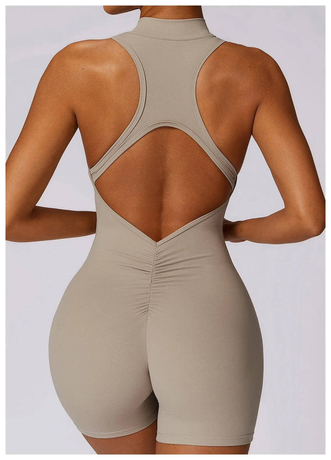 Women Sleeveless Jumpsuit Slim Fit Activewear Workout Yoga Outfit