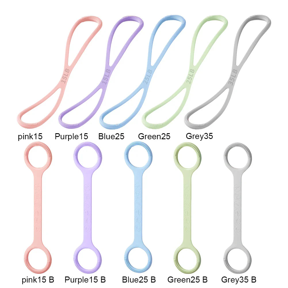 Figure 8 Resistance Band Yoga Stretch Band Home Workout Fitness