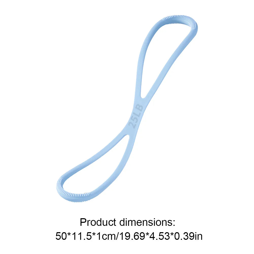 Figure 8 Resistance Band Yoga Stretch Band Home Workout Fitness