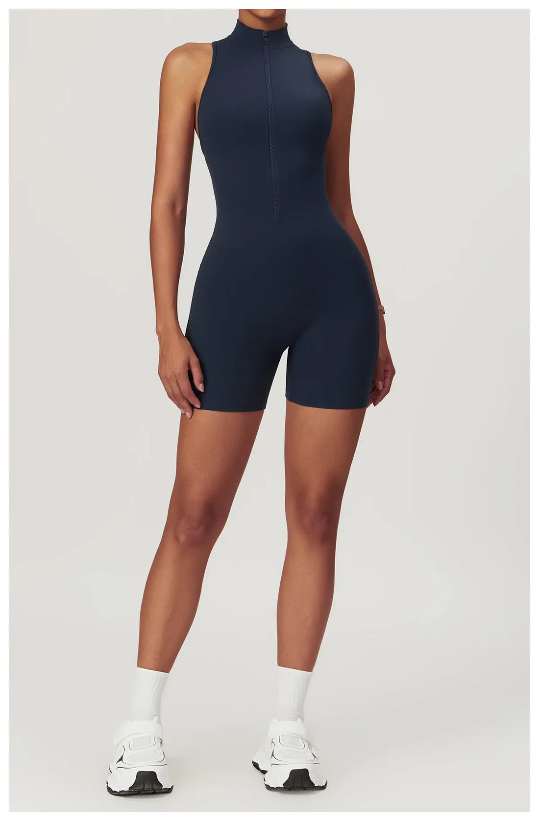 Women Sleeveless Jumpsuit Slim Fit Activewear Workout Yoga Outfit