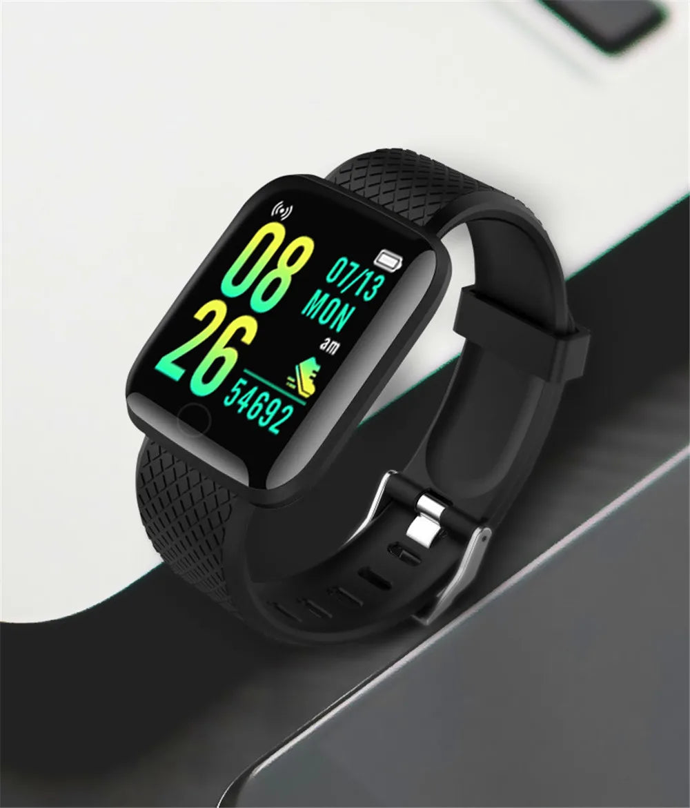 Smart Watch Men Women Message Fitness Heart Rate Monitor Bracelet