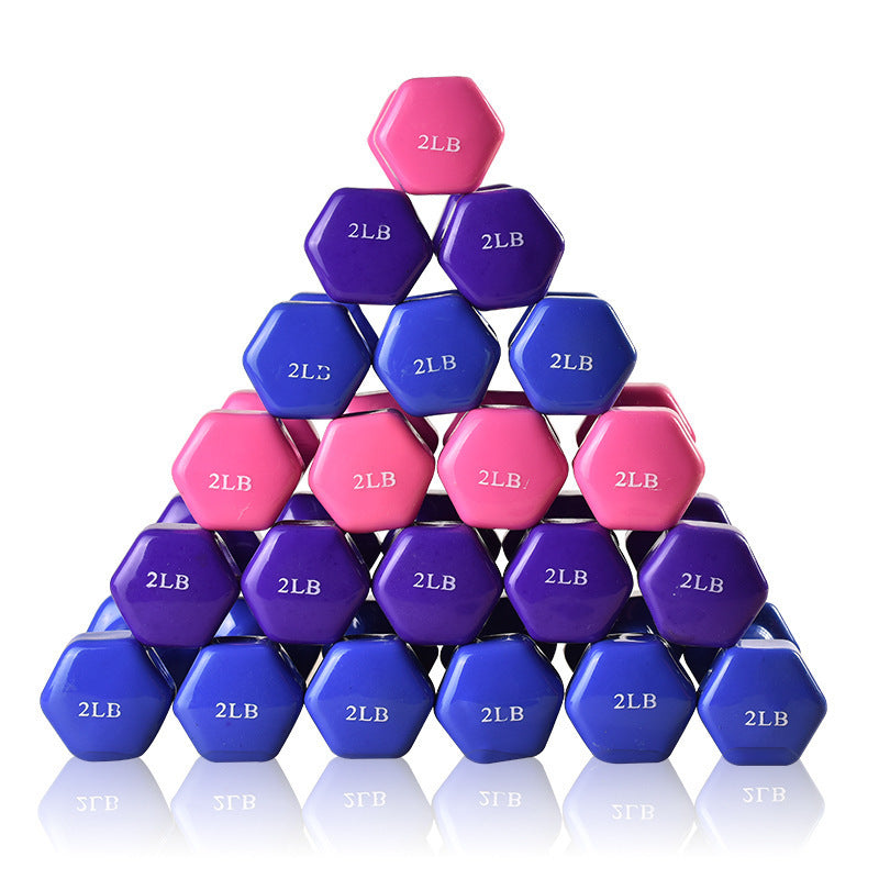 Hexagonal Dumbbell Home Fitness Arm Slimming Strength Training Weights